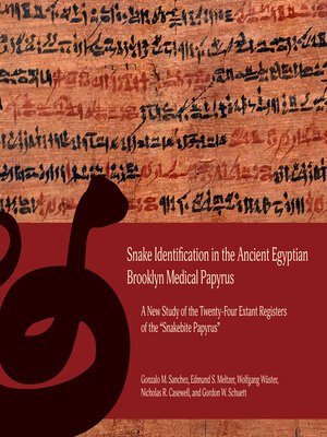 cover image of Snake Identification in the Ancient Egyptian Brooklyn Medical Papyrus